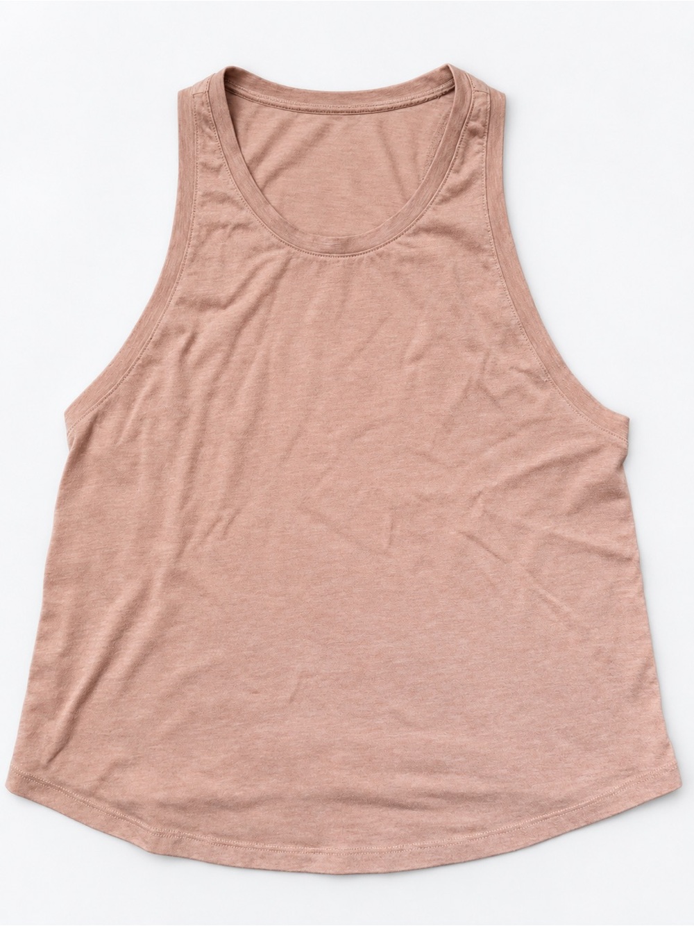 Classic Women's Scoop Neck Tank Top - Blush